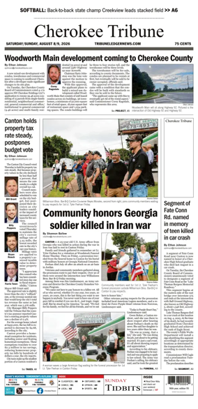 Cover of Cherokee Tribune