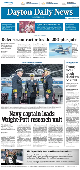 Cover of Dayton Daily News