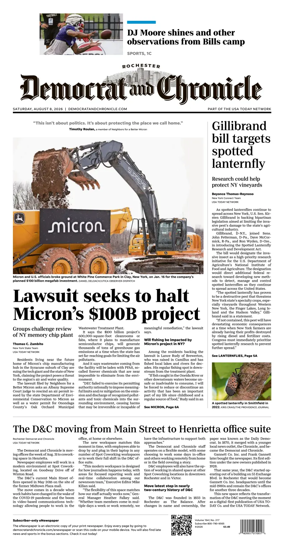 Cover of Democrat and Chronicle