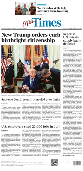 Cover of El Paso Times