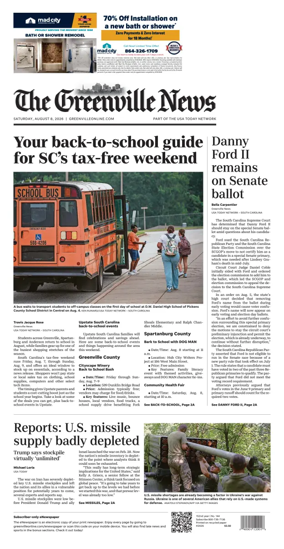 Cover of The Greenville News