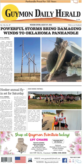 Cover of Guymon Daily Herald