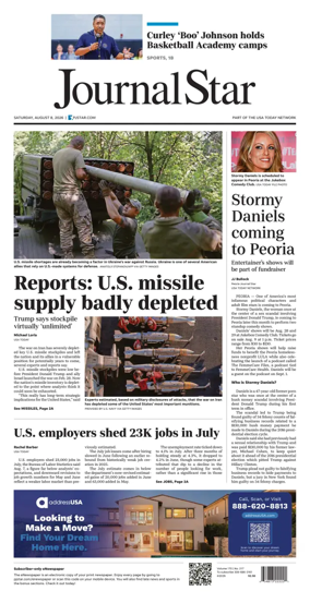 Cover of Journal Star (Peoria)