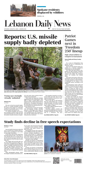Cover of Lebanon Daily News