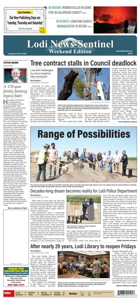 Cover of Lodi News-Sentinel