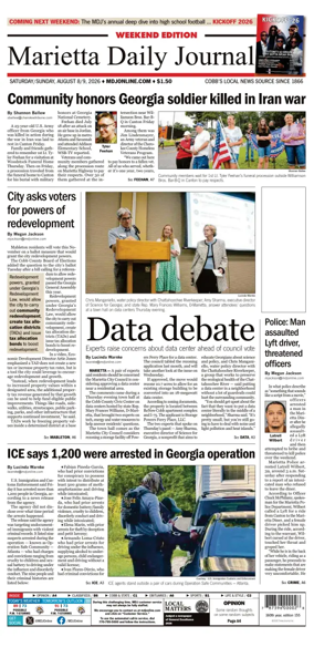 Cover of Marietta Daily Journal