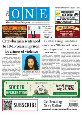 Cover of Observer News Enterprise
