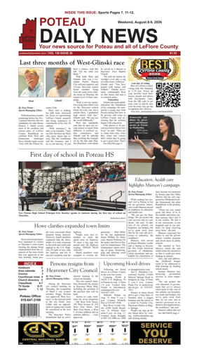 Cover of Poteau Daily News