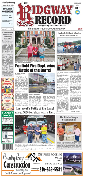 Cover of Ridgway Record