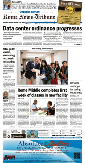 Cover of Rome News-Tribune