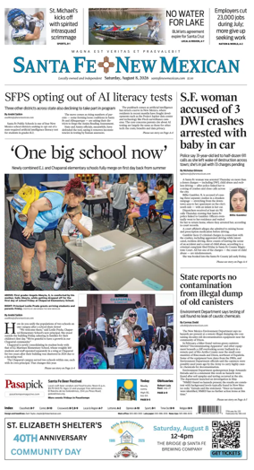 Cover of Santa Fe New Mexican