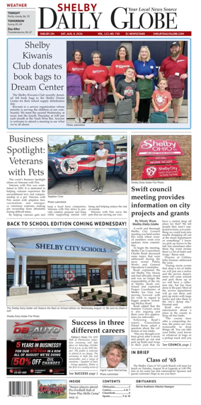 Cover of Shelby Daily Globe