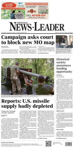 Cover of Springfield News-Leader