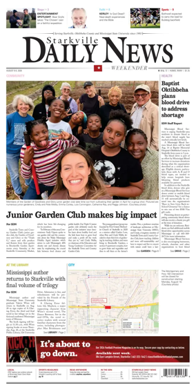 Cover of Starkville Daily News