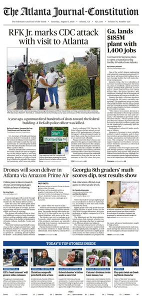 Cover of The Atlanta Journal-Constitution