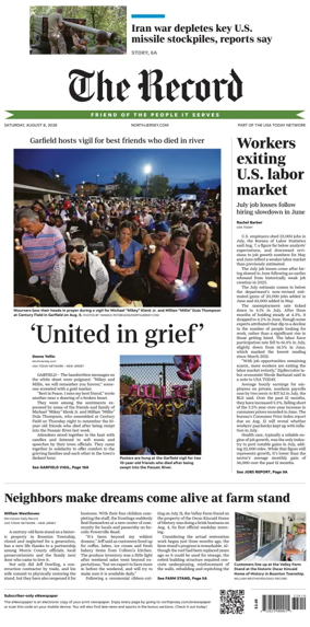 Cover of The Bergen Record