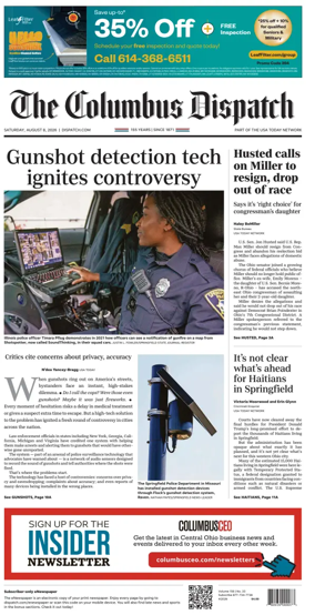 Cover of The Columbus Dispatch