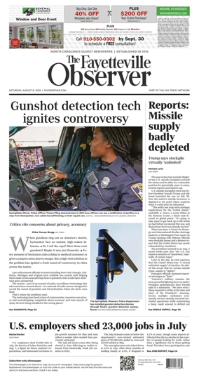 Cover of The Fayetteville Observer
