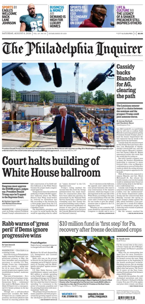 Cover of The Philadelphia Inquirer