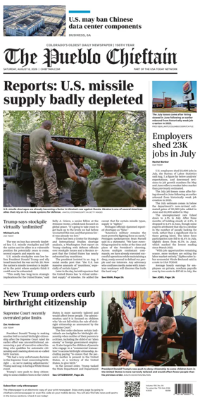 Cover of The Pueblo Chieftain