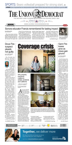 Cover of The Union Democrat