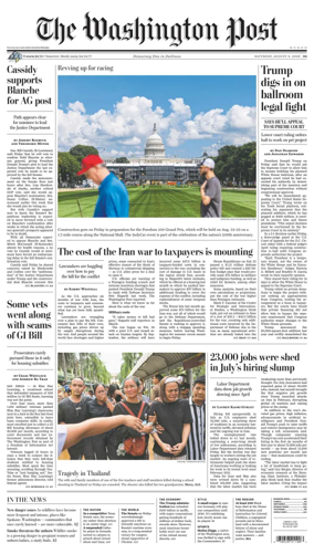 Cover of The Washington Post