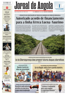 Cover of Jornal de Angola