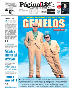 Cover of Pagina 12