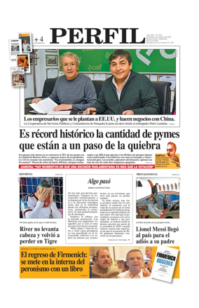 Cover of Perfil (Domingo)