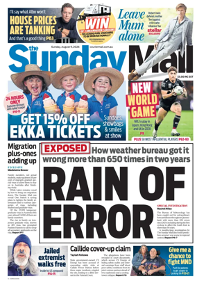 Cover of The Courier-Mail