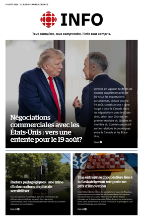 Cover of Radio-Canada Info