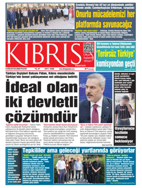 Cover of Kibris Gazetesi