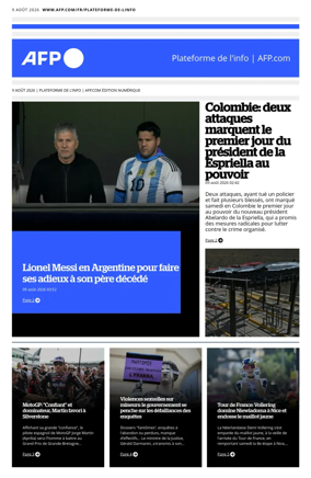 Cover of AFP