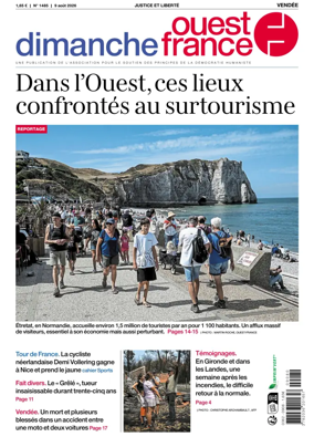 Cover of Dimanche Ouest France (Vendee)