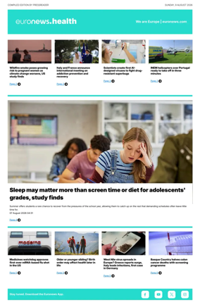 Cover of Euronews Health (English) Compiled Edition