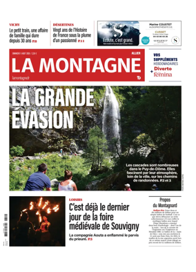 Cover of La Montagne (Vichy)
