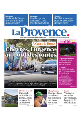 Cover of La Provence Martigues-Istres-Vitrolles-Marignane