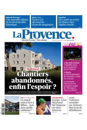 Cover of La Provence Salon-de-Provence / Pays salonais