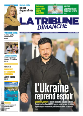 Cover of La Tribune Dimanche (France)
