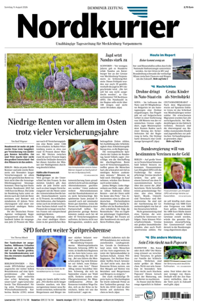 Cover of Demminer Zeitung