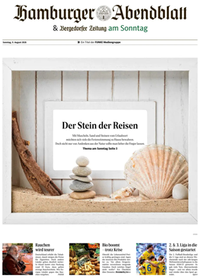 Cover of Hamburger Abendblatt am Sonntag