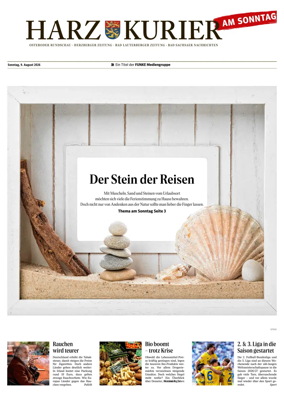 Cover of Harz Kurier am Sonntag