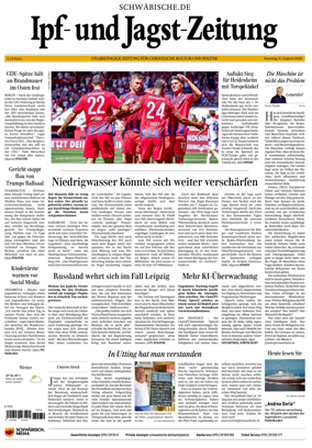 Cover of Ipf- und Jagst-Zeitung