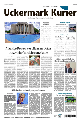 Cover of Prenzlauer Zeitung