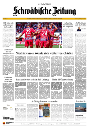 Cover of Schwabische Zeitung (Alb-Donau)
