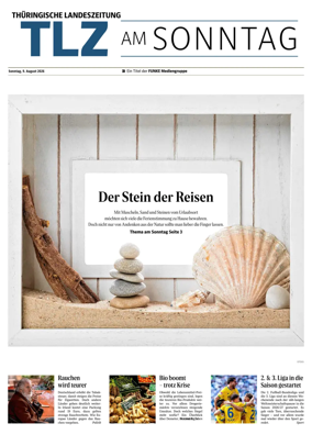 Cover of Thuringische Landeszeitung (TLZ am Sonntag)