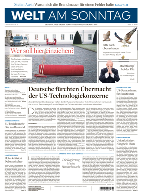 Cover of Welt am Sonntag