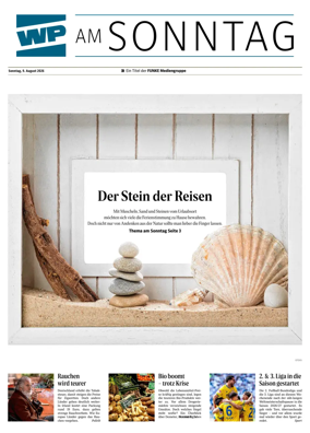 Cover of Westfalenpost (WP am Sonntag)