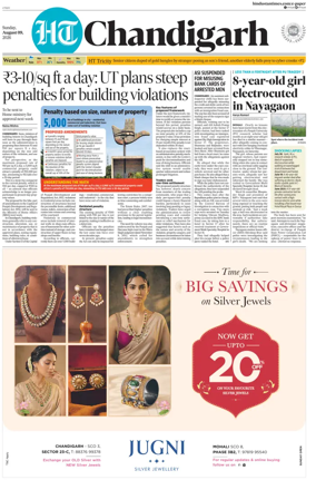 Cover of Hindustan Times (Chandigarh) - Live
