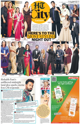 Cover of Hindustan Times (Lucknow) - Live